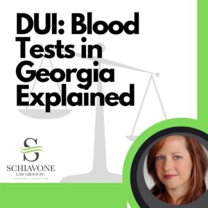 Blood testing for DUI in GA