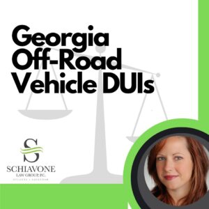 GA off road vehicle dui