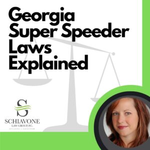 The GA super speeder law explained.